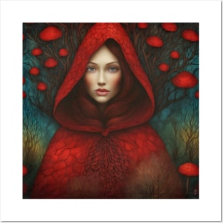 Mary Magdalene Red Riding Hood Posters and Art